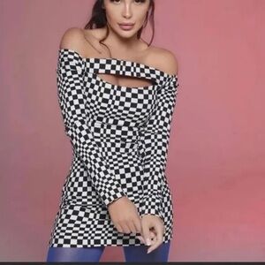 Zara checkered Dress